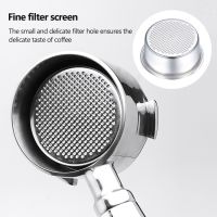 51mm Filter Basket  Pressurized Espresso Filter Basket Stainless Steel Double Wall Portafilter Basket Compatible Mesh Covers