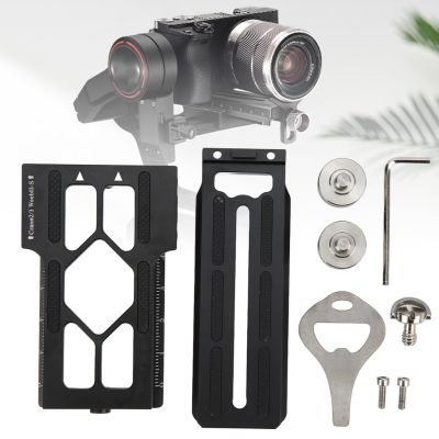 Nice photo L Bracket Camera Vertical Quick Release Plate with 1/4in Screw Hole Arca Port for Zhiyun Weebill S Crane 2/3 Stabilizer