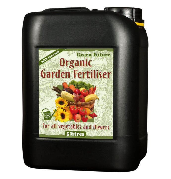 Growth Technology Green Future Organic Garden Fertilizer 5 Liters