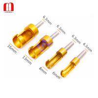 HH-DDPJBinoax Titanium Coated Plug Cutter Counter Bored Set Diy 6-16mm 4 Piece Hole Wood Timber Drill Power Tool Drill Bit