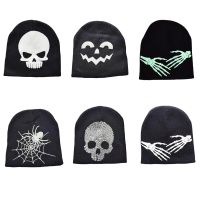 【YD】 Web Beanie Skullies Goths Hand cap Baggy Slouchy Cap