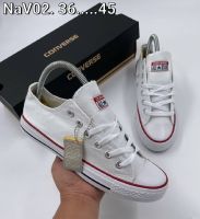 รองเท้าConverse All Star Low มี 8 สีให้เลือก SIZE.36-45 ยืดเกาะได้ดี ใส่สบาย เบา รองเท้าตอนเวิร์ส รองเท้าผ้าใบผช รองเท้าผ้าใบผญ G25A002