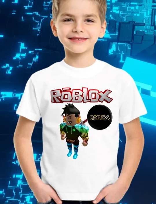 Roblox 3 Shirt For Kids /Graphic Printed T-Shirt 0-12 Yrs Old | Lazada Ph