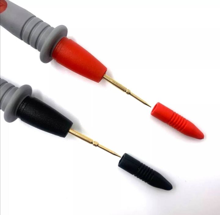 มัลติมิเตอร์ทดสอบสายไฟ-ac-dc-1000v-20a-10a-cat-iii-probes-ปากกาสำหรับเครื่องทดสอบหลายเมตรปลายสาย-ข้อมูลจำเพาะ-สีแดง-บวกสีดำ-ลบความยาวสายเคเบิล