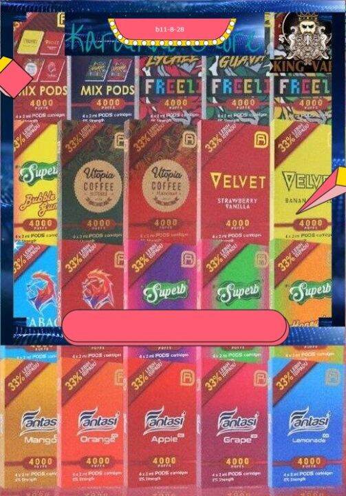 28 100 Original OriginalNanoSTIX NEO NanoPODS NEO Nanostick Flavor Pod