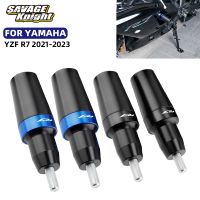 ❖♛YZF อุปกรณ์ป้องกันเฟรมป้องกันรถเลื่อนล้มมอเตอร์ไซค์ R7สำหรับ YAMAHA YZF R7 2021-2023 Moto อุปกรณ์เสริมตัวป้องกันการลื่นมอเตอร์ไซค์