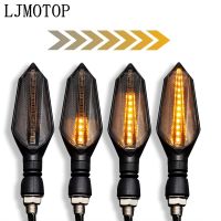 สัญญาณไฟตัวชี้วัดไฟ LED สัญญาณรถจักรยานยนต์สากลเปิดสำหรับ Yamaha XSR 900 TDM 900 MT125 MT01 MT03 MT25 YBR 125