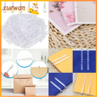 XUEWAN 600Pcs รูปตัว U คลิปจระเข้ 1.50 "/38มม. พลาสติกทำจากพลาสติก คลิปพับได้ ประณีตประณีตประณีต ทนทานต่อการใช้งาน คลิปเสื้อโปร่งใส เสื้อผ้าสำหรับเด็ก