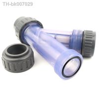 ✜♀✣  1pc 20 63mm Y-Type Transparent Filter Irrigation System Pump Protection Pipe Filter Fish Tank Aquarium PVC Pipeline Filters