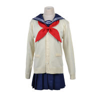 My Hero Academia Cosplay Himiko Toga Izuku Dress Jacket Coat Tops Sweater Costume Uniform Set Halloween