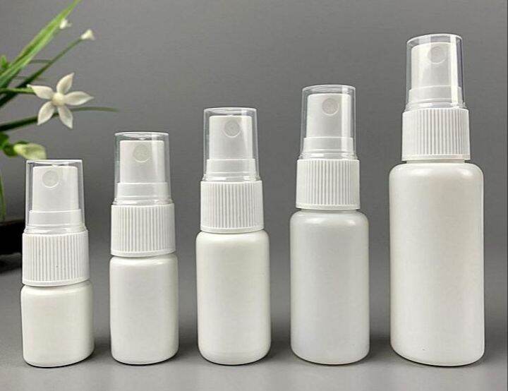 White Spray Bottle, Fine Mist Spray Bottle, Empty bottle, Reffillable