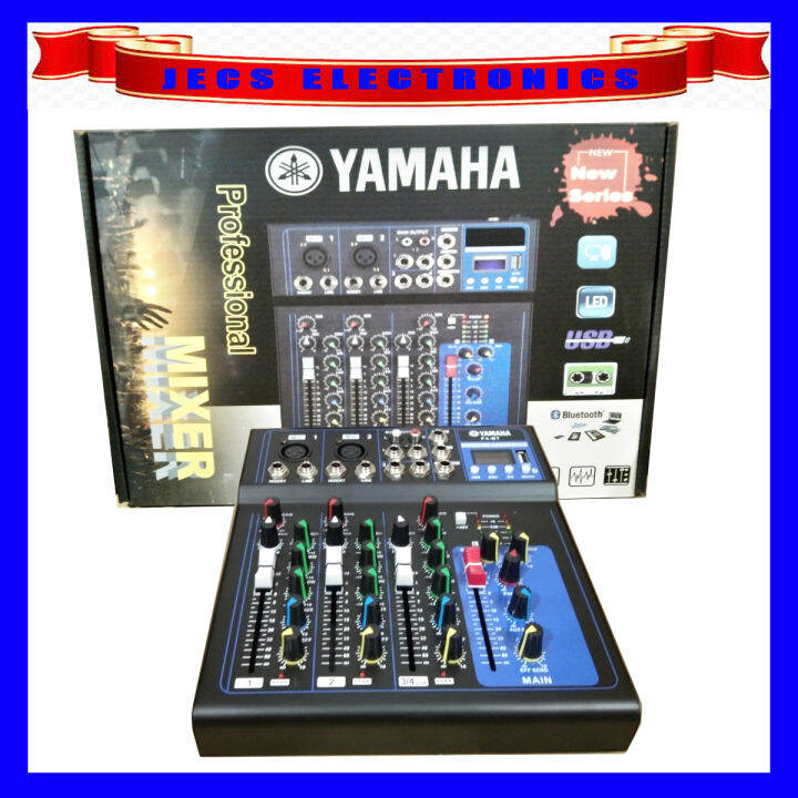 YAMAHA 4CHANNEL MIXER WITH FREE JACK CABLE Lazada PH