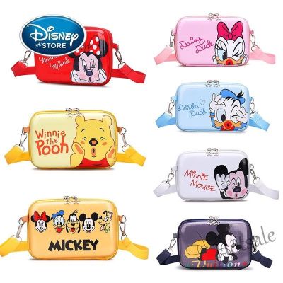 【hot sale】✐ C16 Mickey Shoulder Bag Disney Childrens Phone Bag Cute Winnie Messenger Bags Kawaii Crossbody bag for Kids