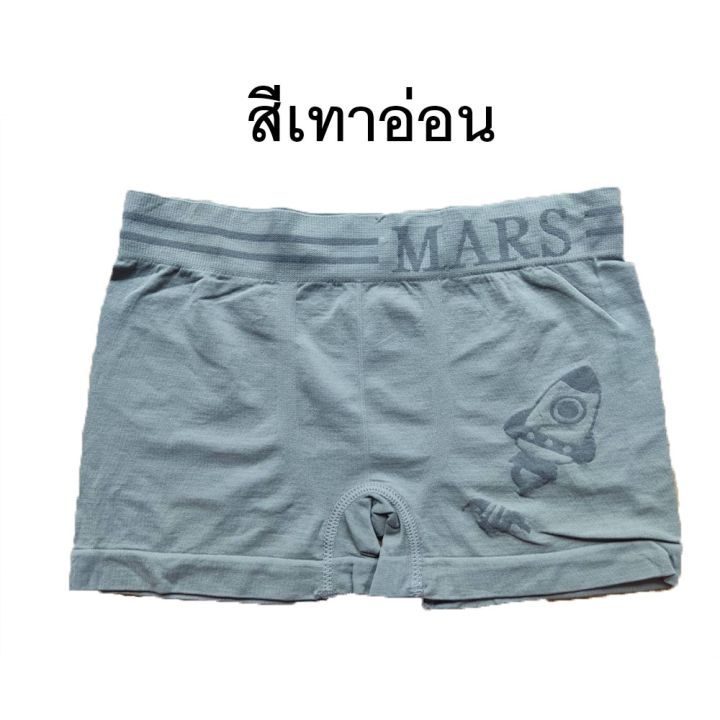 กางเกงในเด็กโต-ขาสั้น-boxer-บ๊อกเซอร์-กางเกงในเด็กชาย-ผ้าทอทั้งตัว-424-ผ้านุ่ม-ยืดหยุ่นดี-สไตล์เกาหลี-ส่งออก