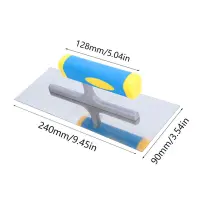ยาแนวสำหรับปูพื้นพร้อมก้านยาวอุปกรณ์สำหรับเกรียงฉาบเครื่องมือปูกระเบื้องแบบเกรียงแบบไม่ลาก