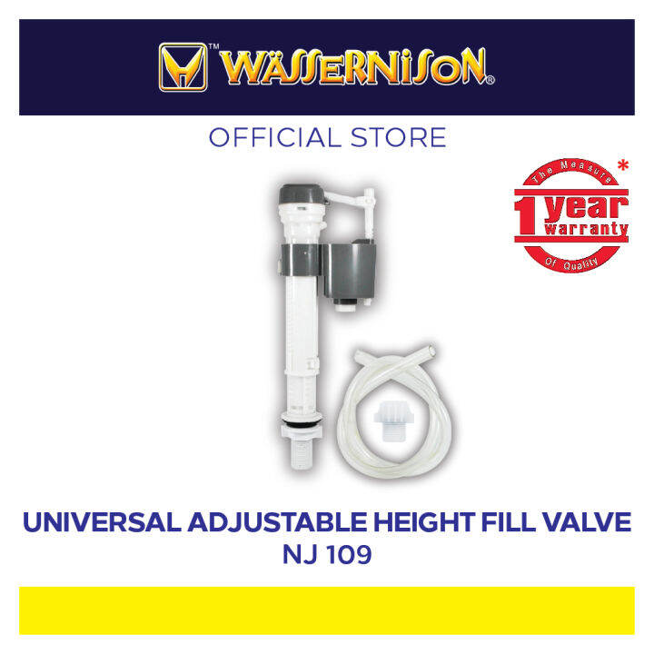 Wassernison Universal Fill Valve For 2Piece Toilet Lazada PH
