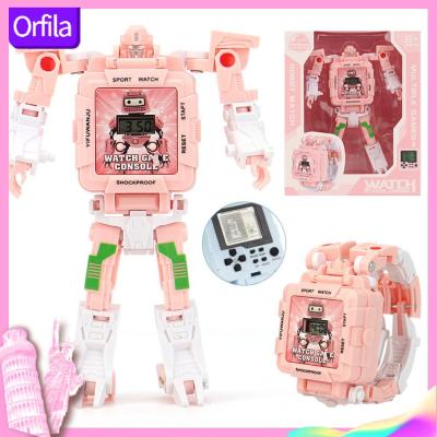 Robot Deformed Watch for Kid Toys Digital Electronic Watch for Boys Girls Christmas Gift