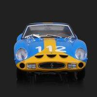 Bburago FERRARI 250 GTO โมเดลซูเปอร์คาร์โลหะผสม1:24ของขวัญของเล่นแบบชุดสะสมสำหรับผู้ใหญ่เด็ก