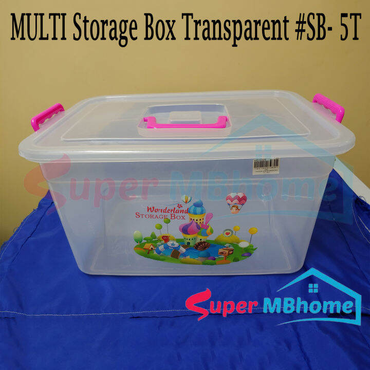 Oriental MULTI Storage Box Transparent #SB-5T | Lazada PH