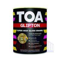 มาใหม่จ้า TOA Glipton สีน้ำมัน/สีเคลือบเงา คุณภาพสูง (1/4 ก.ล.)(0.946 ลิตร) คุ้มสุดสุด อุปกรณ์ ทาสี บ้าน แปรง ทาสี ลายไม้ อุปกรณ์ ทาสี ห้อง เครื่องมือ ทาสี