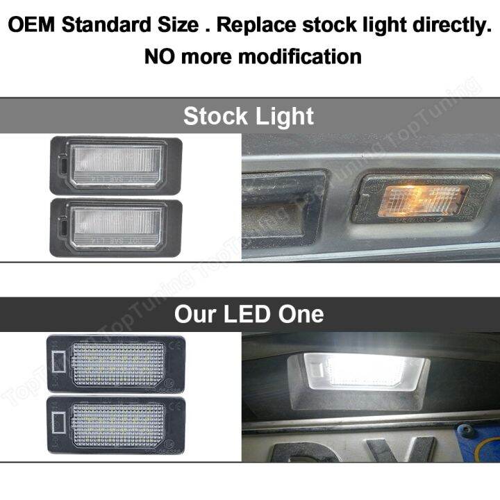 สำหรับเฟียต500x-2014-2015-2016-2017-2018-2019-led-ป้ายทะเบียนแผ่นเรืองแสง2ชิ้น-canbus-ไม่มีข้อผิดพลาดอะไหล่รถยนต์