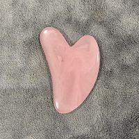 【YF】♗❐﹉  Gua Sha Stone Board Facial Scraping Scrapping Plate Face Massage New Beeswax Guasha