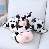 2021 Animal Cartoon Cows Stuffed Plush Toy Cute Cattle Milk Cow Plush Doll Comfortable Soft Kids Toy Birthday Gifts For Children