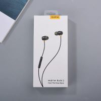 Rma155 Realme ตูม2หูฟังเบส X2 3.5มม. สำหรับหูฟังแบบ In-Ear 7i มีไมค์ในตัว6ตัว Realme พร้อม6i ชุดหูฟังแม่เหล็กแบบมีสายระดับมืออาชีพ