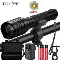 XHP70.2 LED Bike Light Ultra Bright กันน้ำ Linterna ไฟฉาย Led Xhp70 Xhp50 18650 Best Camping,ไฟจักรยาน,Outdoor