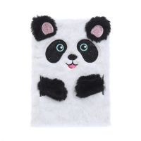 Cartoon Cat Panda Fluffy Diary Girls Journal Notebook Memo Pad Birthday Gift