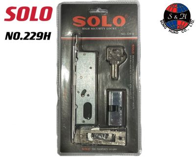 SOLO อุปกรณ์ประตู บานเลื่อน มือจับ หน้าต่าง กุญแจบานเลื่อน รุ่น :229H สแตนเลส