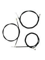 3PCS Motorcycle Hydraulic Clutch Kit Clutch Cable + Brake Cable + Throttle Cable Universal Extended Line Clutch Cable Wire