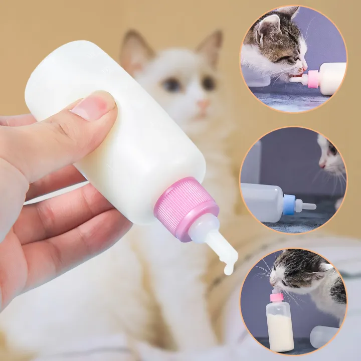 Puppy Kitten Nursing Bottle 60ml Newborn Feeding Bottles Dog Cat Water