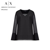 AX Armani Exchange เสื้อผู้หญิง รุ่น AX 6LYH19 YN9BZ1200 - สีดำ