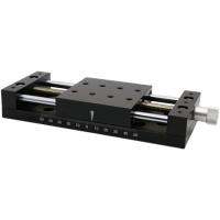 ﹍☄◇ 1PC X Axis Linear Stage Stroke 50MM 80MM 120MM Fine‑Tuning Precision Sliding Table Micro Manual Translation Stag