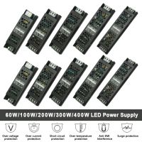 【LZ】◕✠﹊  60w 100w 200w 300w 400w led transformadores de energia dc 24v 12v led tira luz adaptador ac 220v 240v fonte de alimentação para casa lâmpada