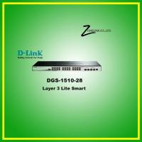DGS 1510-28 28-Port Layer 3 Lite Smart Managed Gigabit Switch
