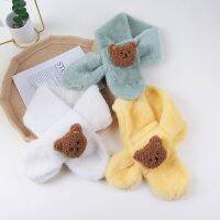 ❒┋  Kawaii Baby Scarfs Lovely Cartoon Doll Bear Shawls for Toddler Boy Girl Cute Scarf Autumn Winter Warm Baby Clothing Accessories