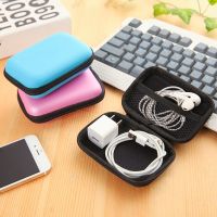 Earphone bag data cable storage bag with zipper square fidget spinner storage box coin bag coin wallet storage bag