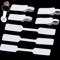 【YF】 Branco em branco auto-adesivo jóias preço etiquetas etiquetas retangulares para colar brinco pulseira 100pcs