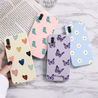 For Huawei P20 Pro Phone Back Case For HuaweiP20 Lite HW-01K p20pro lite P20Lite Pro Butterfly Soft Silicon Matte TPU Back Cover Phone Cases