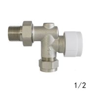 【hot】☌❆❉  2 way temperature control valve automatic thermostatic radiator water return t shape angle