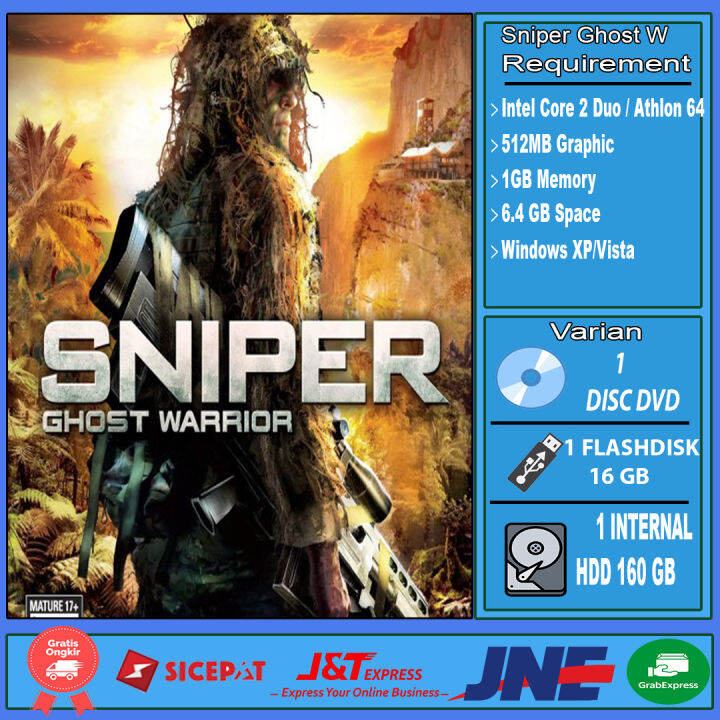 Sniper Ghost Warrior Pc Game Dvd Games Lazada Indonesia