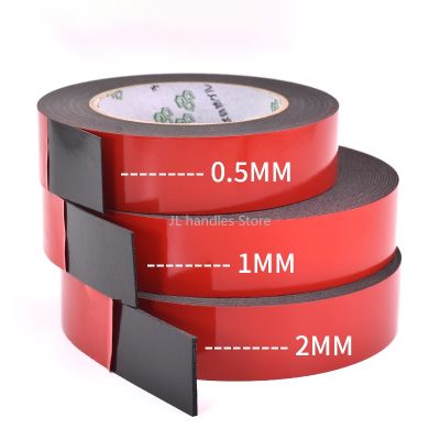 ❒ Glue tape 0.5mm-2mm thickness Super Strong Double side Adhesive foam Tape for Mounting Fixing Pad Sticky Double sided tape