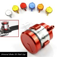 CNC Universal Motorcycle Brake Reservoir Clutch Cylinder Tank Oil Fluid Cup Fit For Versys Vulcan Ninja 650 ZX6R 7R 9R 14R Z900