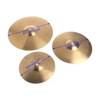 AA Beginner Copper Alloy Crash Cymbal Drum Durable Brass Percussion Instrument 8 10 O11 21 Dropshipping