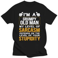 Grandpa Shirts Im A Grumpy Old Man Tee Funny Grandpa Gifts Funky Man Tops Shirts T Shirt Cotton Customized