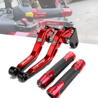 For KYMCO DOWNTOWN 125i 200i 300i 350i DT 125 200 300 350 Motorcycle CNC Brake Clutch Levers Handlebar Grip Handle Hand Grips