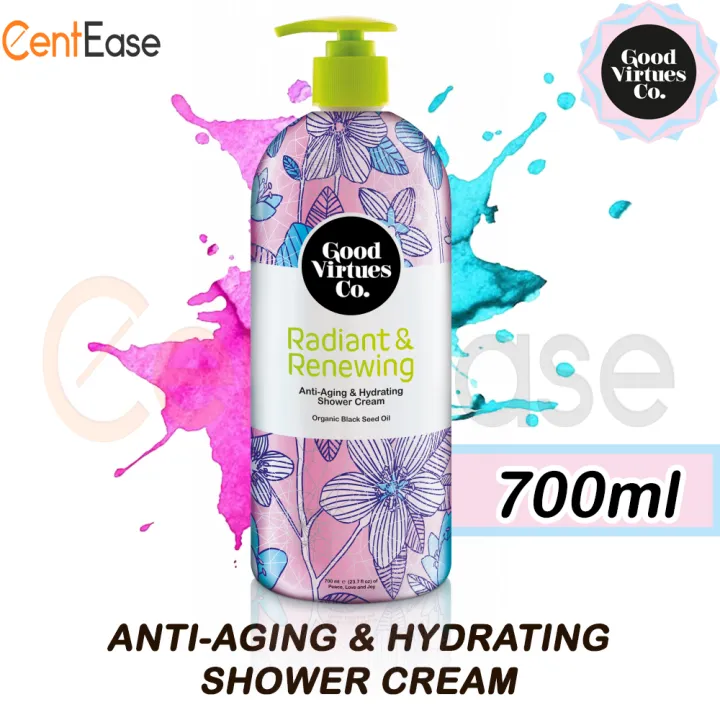 Good Virtues Co (GVC) AntiAging & Hydrating Body Wash Shower Cream