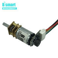 【☄New Arrival☄】 xuhuik มอเตอร์เข้ารหัส3V มอเตอร์ Gb12-n20b Bringsmart Dc 20-1500Rpm มอเตอร์ลดเกียร์โลหะความเร็วสูงสำหรับหุ่นยนต์อัจฉริยะมอเตอร์ขนาดเล็ก